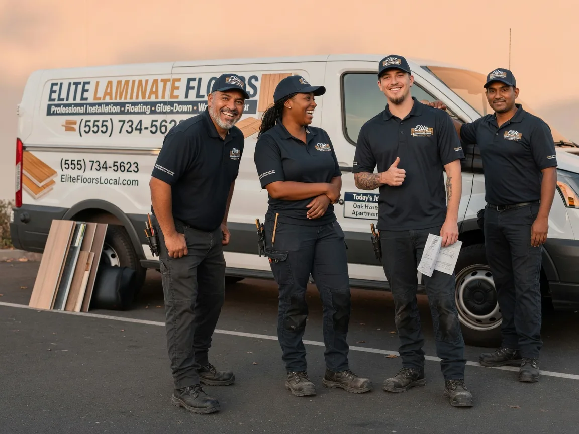 Laminate flooring installation company in Rocky, OK
